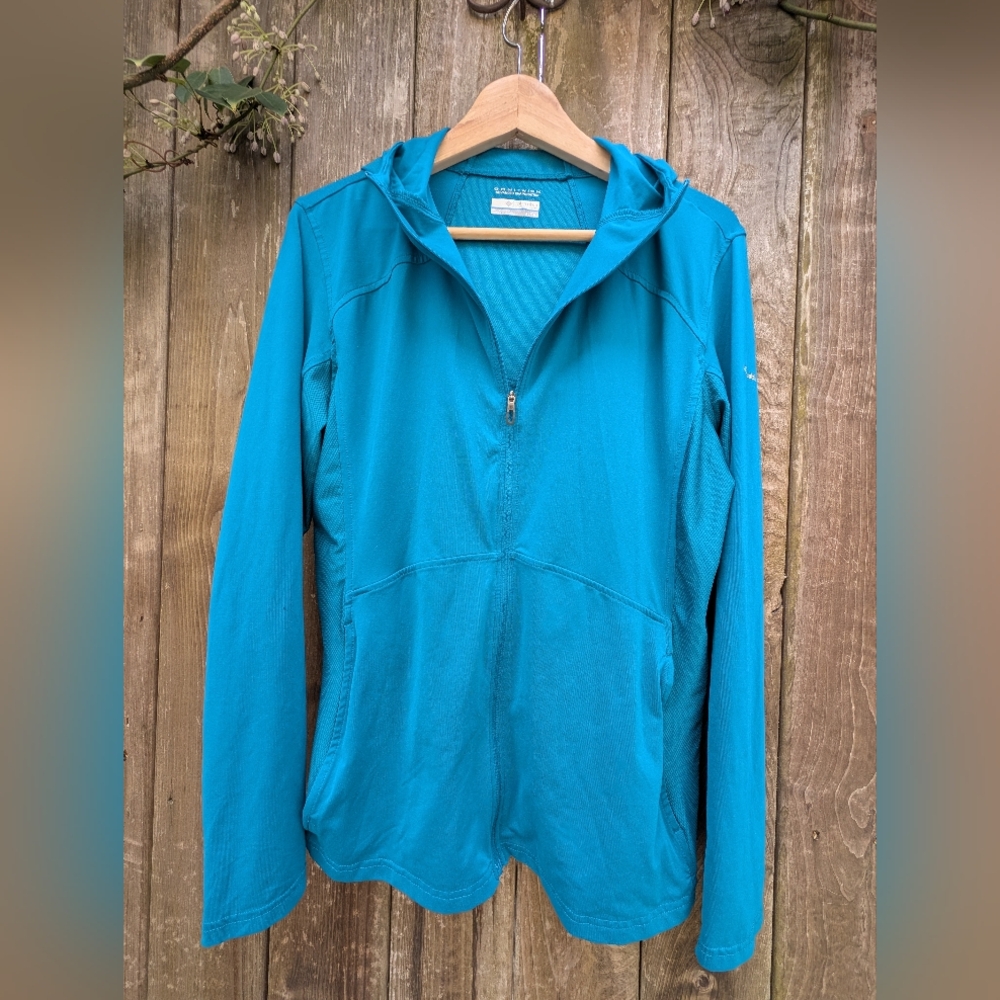 Columbia Teal Omni-Wick Hoodie XL